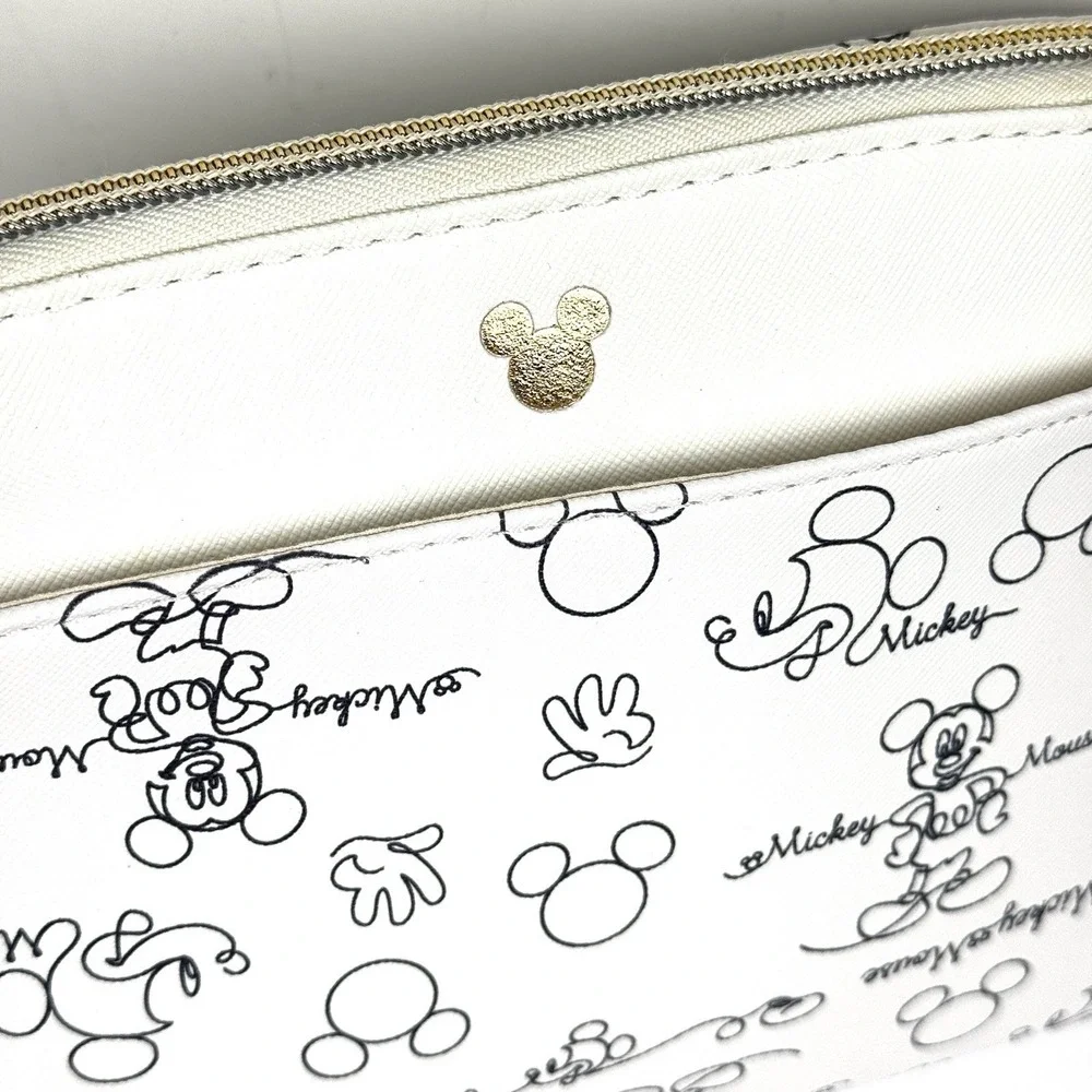 Disney Bioworld Mickey Mouse Graffiti Sketch Crossbody Bag Purse - Pristine!